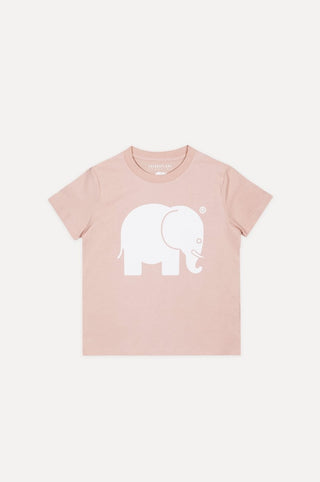 Silhouette avant du t-shirt classique bio pour enfant rose | TP_IMAGE_TYPE=SILHOUETTE_FRONT