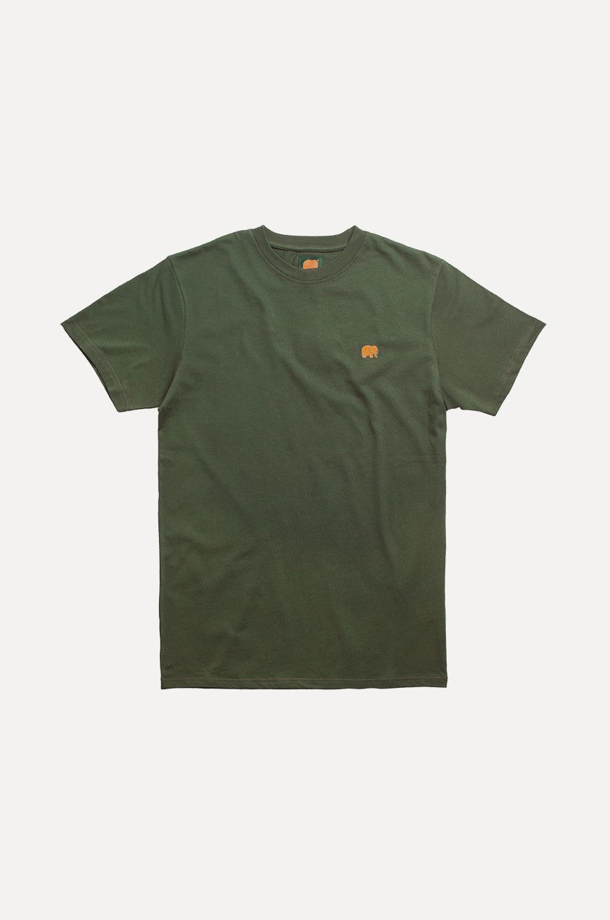 Organic Essential T-Shirt Kombu Green
