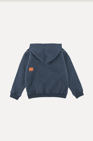 Silhouette arrière du sweat à capuche Navajo Organic pour enfant Trendsplant Blue | TP_IMAGE_TYPE=SILHOUETTE_BACK