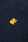 Dettaglio frontale del Sella Knit Blazer Navy con logo elefante ricamato | TP_IMAGE_TYPE=DETAIL