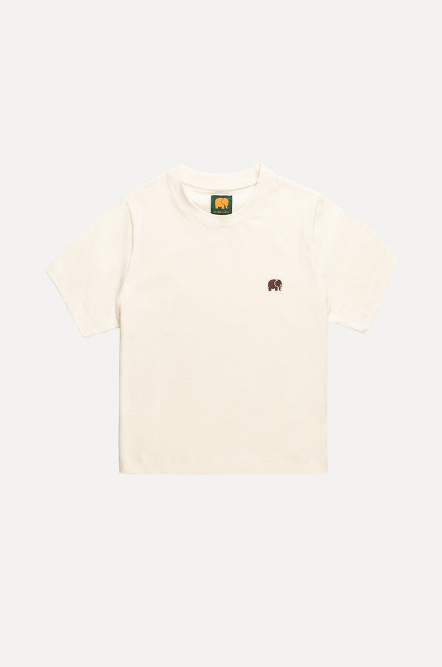 Silhouette de face du Women's Organic Essential T-Shirt Natural | TP_IMAGE_TYPE=SILHOUETTE_FRONT