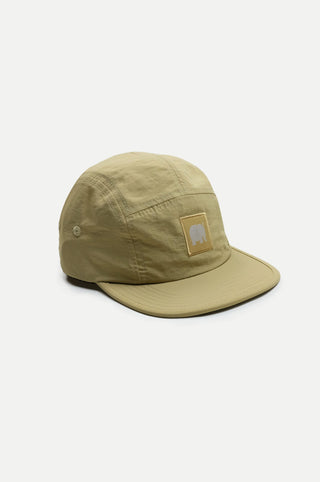 Cappello a cinque pannelli in nylon idrorepellente color sabbia | TP_IMAGE_TYPE=SILHOUETTE_FRONT