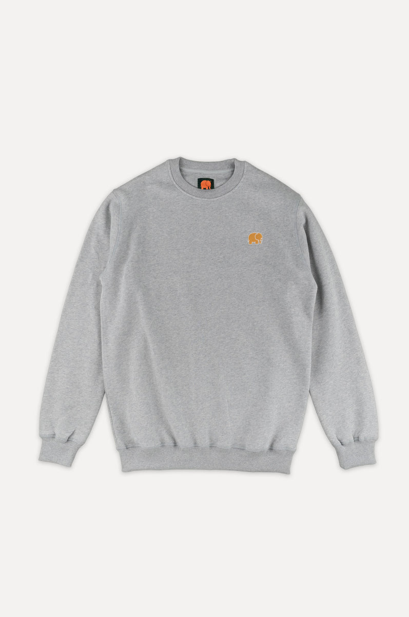 Organic Essential Sweatshirt Heather Grey