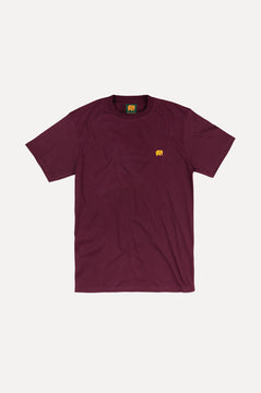 Organic Essential T-Shirt Burgundy