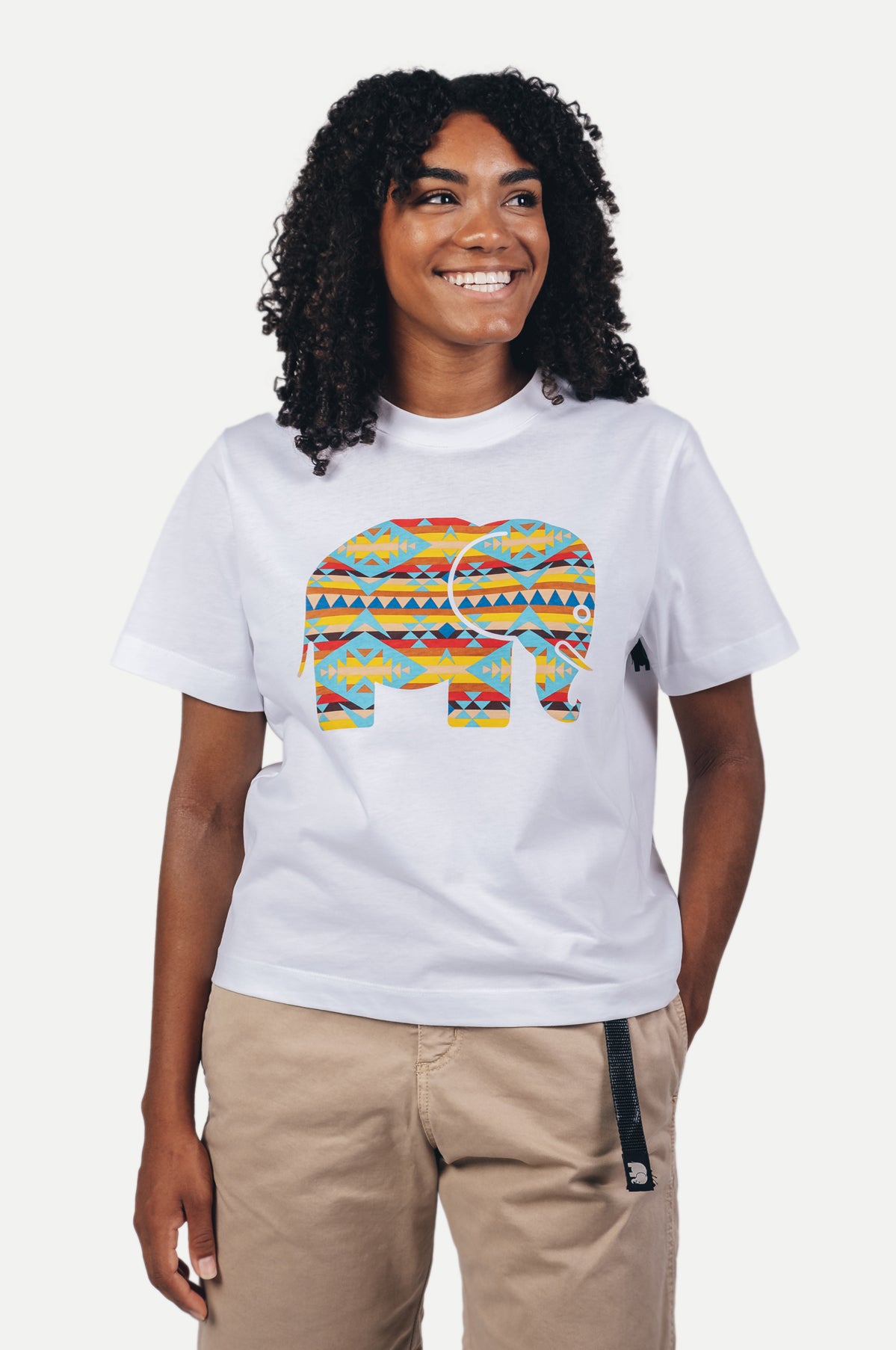 Women's Navajo Organic T-Shirt White
