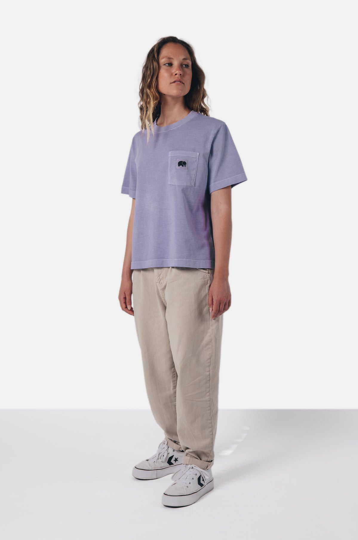 Camiseta Mujer Pigment Garceta Lavender